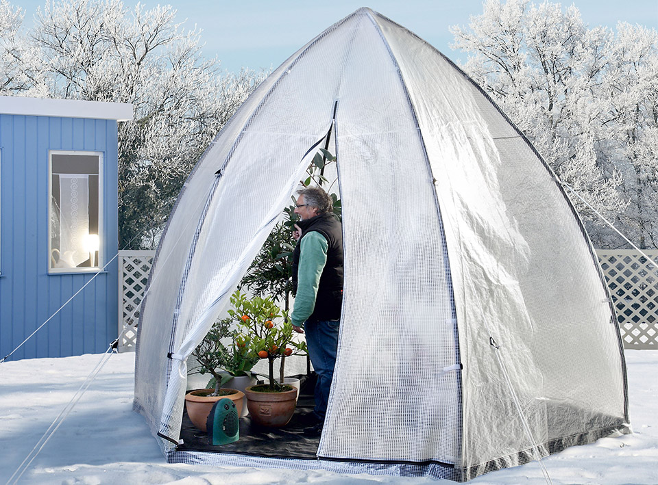 Winter Protection Plant Tents from Dancover